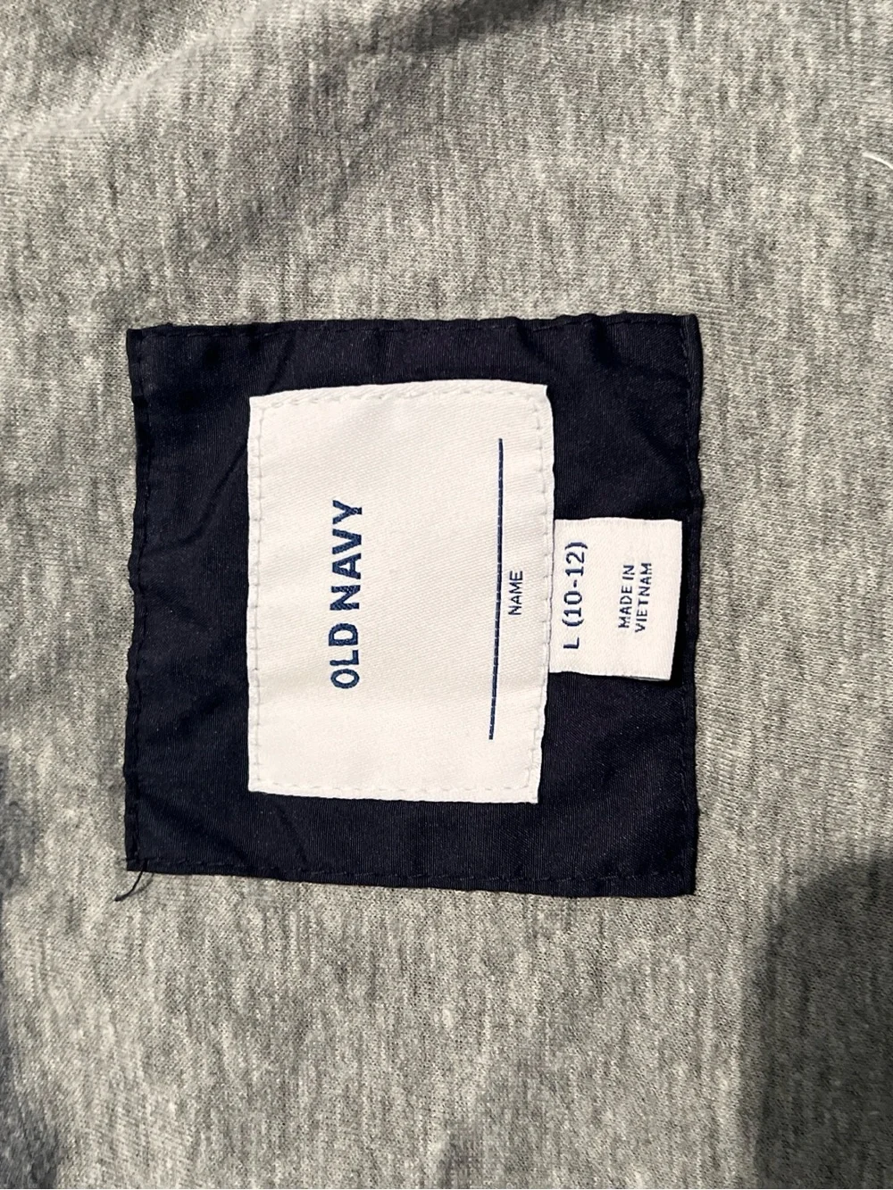 Old Navy Boys Navy Blue Lightweight Windbreaker Jacket